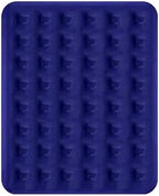 Foldable Inflatable air Mattress, Suitable for Indoor and Outdoor air Mattress, Thickened Waterproof, can be Used for Camping Tents (excluding Inflation Tools (Blue, Double)