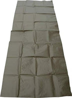 Groundsheet, Underlay Tarpaulin, German Bundeswehr Army Issue, Olive, Military Waterproof Camping tarp pad Approx Size: 90"x40" 4ft x 3ft