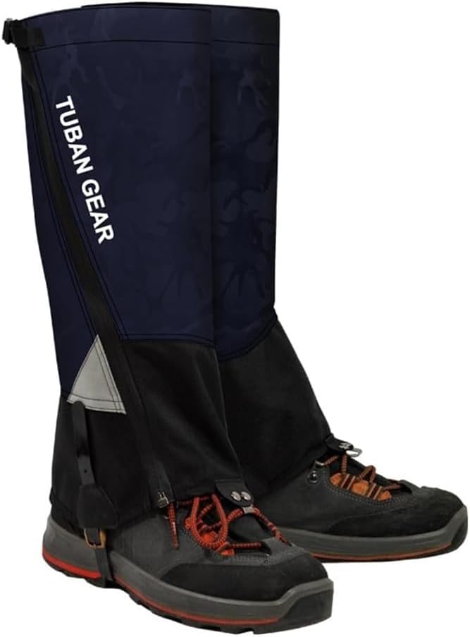 Gaiters for Hiking Waterproof,Leg Gaiters with Upgraded Zipper Design,Lightweight Shoe for Men Women