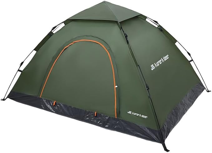 1/2/3/4 Person Tents Waterproof&Windproof Family Tents Camping-Tent,Lightweight Portable Pop Up Tent for Camping,Hiking,Mountaineering or Beach Easy to Set Up Adventures Carry Bag