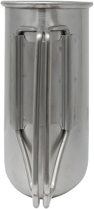 The Pathfinder School Stainless Steel Nesting Cup & M34 Scout Canteen - Survival Gear and Supplies - Bushcraft Gear Camping Essentials - Hiking Water Bottle - Camping Canteen- Backpacking Kit