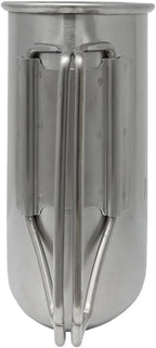 The Pathfinder School Stainless Steel Nesting Cup & M34 Scout Canteen - Survival Gear and Supplies - Bushcraft Gear Camping Essentials - Hiking Water Bottle - Camping Canteen- Backpacking Kit