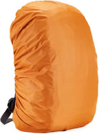 Silfrae Waterproof Rucksack Cover Backpack Rain Cover 30L-100L for Travel Climbing Hiking (Orange, 60L-70L)