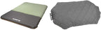 Klymit Klymaloft Extra Large Inflatable Air Bed, Sleeping Pad, Compact, Portable, Inflatable, Supportive, Hybrid, Airplane, Camping, Backpacking, Hammock, Pillow, Grey