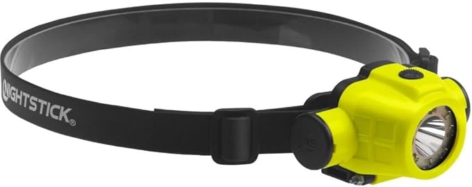 Nightstick XPR-5553G Rechargeable Li-ion Battery Dual-Head LED Flashlight, 250 Lumens, 7 Hours Runtime, IP-67 Dustproof/Waterproof, CULus Listed Intrinsically Safe