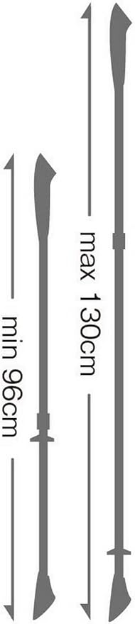 LEKI Spin Shark SL Aluminum Adjustable Lightweight Trekking Poles for Hiking & Nordic Walking