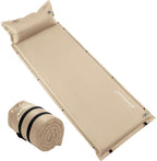 Clostnature Self Inflating Sleeping Pad for Camping - 1.5/2/3 inch Camping Pad, Lightweight Inflatable Camping Mattress Pad, Insulated Foam Sleeping Mat for Backpacking, Tent, Hammock