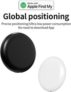 Find My Tag,Item Finder for Keys, Car, Wallet, Luggage, Bag, Pets and More, Works with Apple Find My App (iOS only), GPS Tracker for Kids (White)