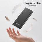 Pilot 4GS Portable Charger 12000mAh Fast Charging Power Bank Dual 3A High-Speed Output Battery Pack Compatible with iPhone 16 15 14 13 12 11 and More (Black)