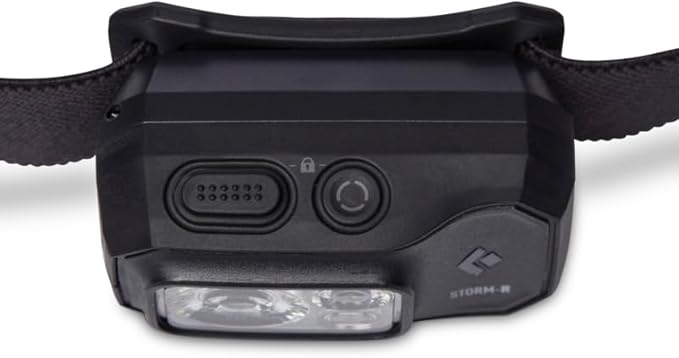 Black Diamond Storm 500-R Headlamp, Black