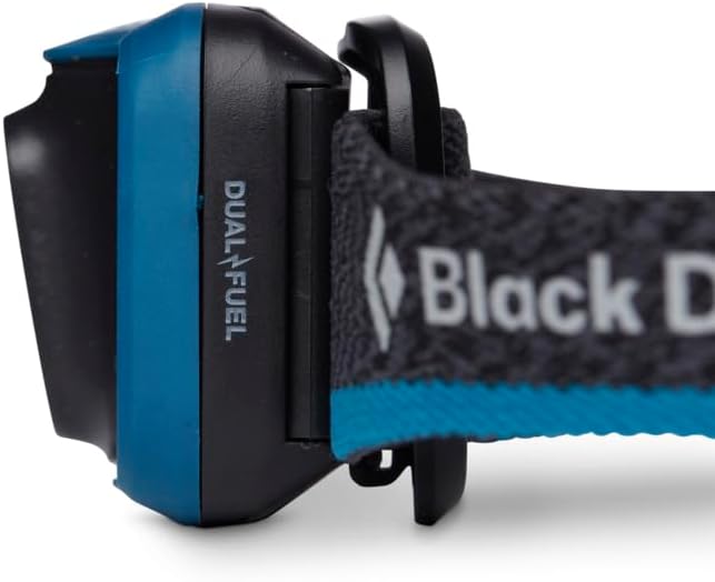 BLACK DIAMOND Spot 400 LED Headlamp, Waterproof and Dimmable Battery Powered Headlamp for Camping, Hiking, Running, Work, Travel with Red Light Mode, Azul