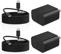 Matsusho iPhone Charger Fast Charging 10 FT, 2 Pack 20W USB C Wall Charger Block with 10FT Long Type C to Lightning Fast Charging Data Sync Cable Compatible for iPhone 14 13 12 11 Pro Max XS XR X iPad