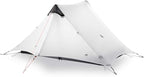 Lanshan 2 Person Tent Hiking Ultralight Camping Tent Professional 15D Silnylon Rodless Trekking Pole Tent Waterproof Backpacking Outdoor for Camping, Bivvy