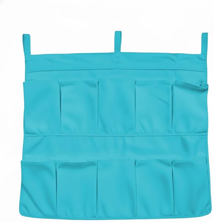 Gilbins End Of Bed Shoe Bag Great for storage, shoes, accessories & stuff! (Teal)