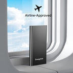 Pilot 4GS Portable Charger 12000mAh Fast Charging Power Bank Dual 3A High-Speed Output Battery Pack Compatible with iPhone 16 15 14 13 12 11 and More (Black)