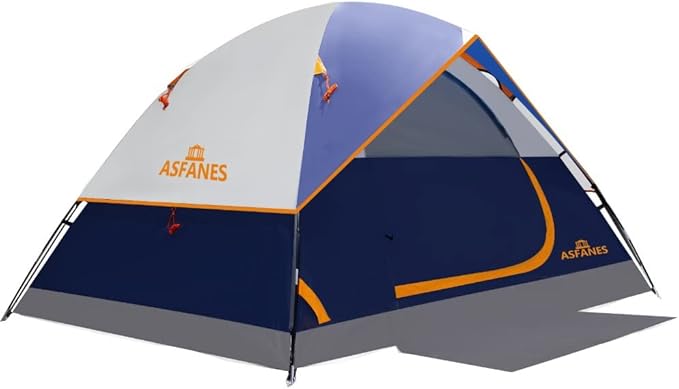 2-12 Person Tents for Camping Waterproof, Backpack Double Layer Tents, Perfect Picnics, Fishing and Backyard Camping