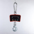 Heavy Duty Electronic Hanging Scale for Suitcases, Industrial Strength Luggage with Hook Travel and Shipping Needs (Orange 500KG)