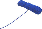 2mm Reflective Guyline Camping Paracord, Ultralight Thin Cord Rope for Tarp Rain Fly Tent Camping, 65 Feet (Blue)