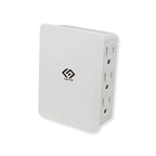 OSKOS 6 Wall Outlet Extender, 500J Surge Protected Current Tap, Sided outlets Splitter Multiple Outlet Wall Plug for Home Office Dorm Room, UL Listed