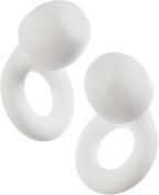 Loop Quiet 2 Ear Plugs Ultra-Comfy Reusable Noise-Reducing Earplugs for Sleep, Deep Focus, Travel, Sensitivity | Flexible Hearing Protection | Customizable Fit | 24dB (SNR) Noise Reduction