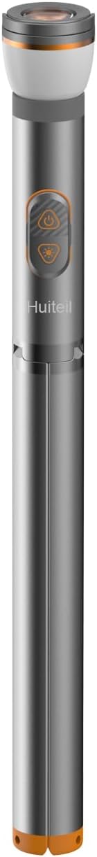 Telescopic Collapsible Camping Light - 800 Lumens, IP65 Waterproof, Remote Control, Magnetic Base, USB Rechargeable - Adjustable Height 47-192cm for Outdoor Hiking, Camping & Emergency Use