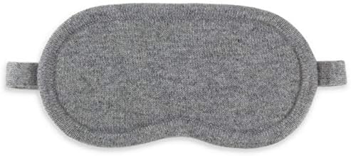 Jet&Bo 100% Pure Cashmere Eye Mask Gray in Gift Box