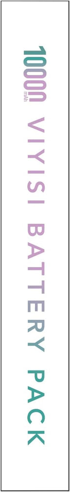 Slim Portable Charger 10000mAh, Travel Power Bank with Built-in USB-C Cable & LED Display, 22.5W Fast Charging Battery Pack Compatible with iPhone 16 15 Samsung S24 S23 -Purple