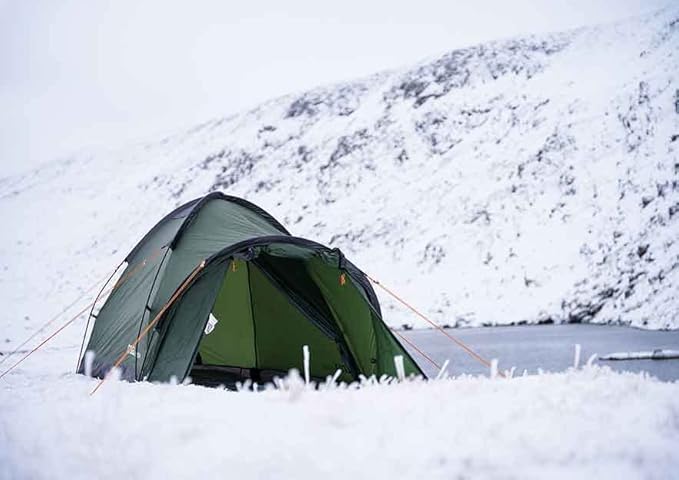 Crua Duo Outdoor Camping Tent – 2 Person Tent for Camping, Easy Pop-up Assembly, Lightweight and Waterproof Outdoor Gear for Hiking Backpacking, Weather Resistant