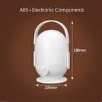 Lanterns for Power Outages, Dimmable Rechargeable Battery Operated Lights, Portable Outdoor Camping Lights for Hiking Emergency Survival (4)