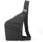Crossbody Travel Bags for Women, New Theft Proof Safe Slim Sling Travel Purses, Personal Flex Shoulder Bag for Men Women