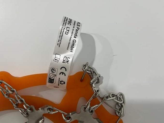 WIN.MAX Crampons for Shoes, Traction Cleats Ice Snow Grips with 19 Stainless Steel Spikes, Shoe Talons Anti - Slip Boots Spikes for Walking, Jogging, Climbing and Hiking