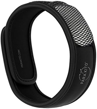 PARAKITO Mosquito, Insect & Bug Spray Bundle - Includes Spray, Black Wristband & 4 Refills | DEET Free, Citronella Essential Oils, Perfect for Camping, Hiking, Travel Outdoor Activities