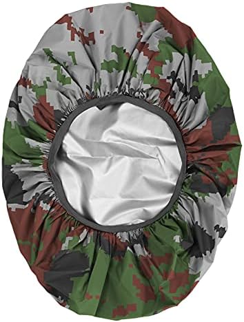 Silfrae Waterproof Rucksack Cover Backpack Rain Cover 30L-100L for Travel Climbing Hiking (Digital Camo, 50L-60L)