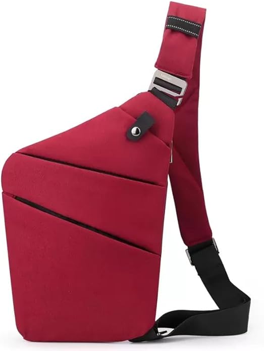 Crossbody Travel Bags for Women, New Theft Proof Safe Slim Sling Travel Purses, Personal Flex Shoulder Bag for Men Women