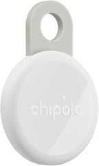 Chipolo LOOP - Rechargeable Bluetooth Tracking tag, Item Locator for Keys & Bags, Compatible with Apple Find My or Find Hub on Android, Out of Range Alerts for Android & Call Your Phone