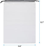 Vorspack Transparent Shoe Bags for Travel Large Clear Shoes Organizers Storage Pouch with Rope for Men and Women 26 Pack