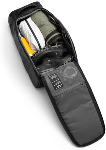Db Journey The Hugger Backpack - Durable Travel Backpack with Laptop Compartment & Pockets for Work, Luggage Backpack with Roller Bag Hook Up System, 25L - Blackout