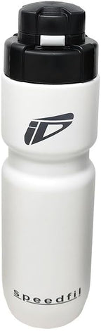 Speedfil Speedflask 21 oz. Vacuum Insulated Stainless Steel Cycling Sports Water Bottle with NEW Bounce Back Lid 2.0 (White)