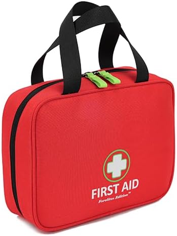 2Pack Handy First Aid Bag Empty First Aid Kit Portable For Home, Office, Vehicle, Emergency Kit For Your Next Adventure, First Aid Supplies Organizer Bag For Camping, Travel, Sports