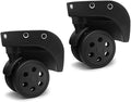 luggage wheels replacement Suitcase Covers,Luggage Wheels,Replacement Luggage Wheels Repair Your Suitcase with Smooth Rotation Perfect for Any Journey(W178)(W176 black)