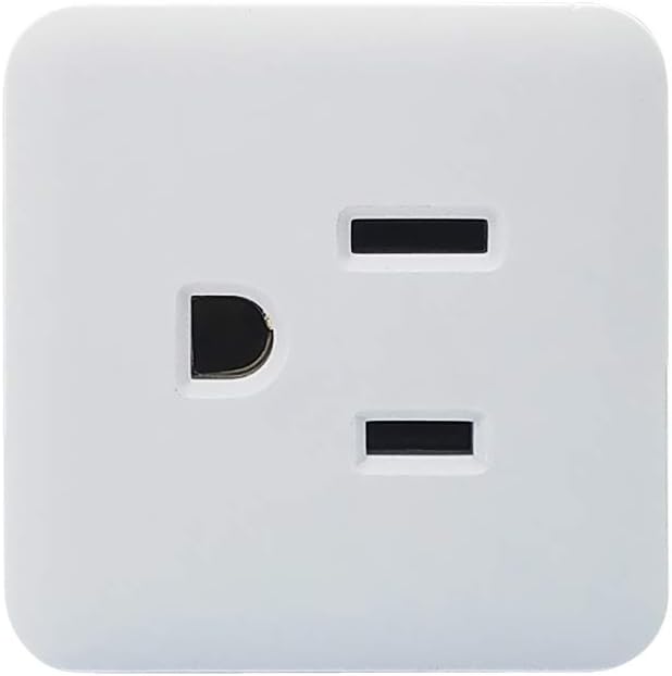 Uninex PS36 3-Outlet Grounded Plug Cube Taps, Extra-Wide Adapter Spaced, Easy Access, Compact, ETL Listed, 2-Pack