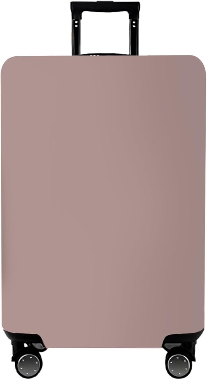 WUJIAONIAO Travel Luggage Cover Baggage Suitcase Cover Protector Skins 18-32 Inch (Khaki, M (for 22-24 inch luggage))