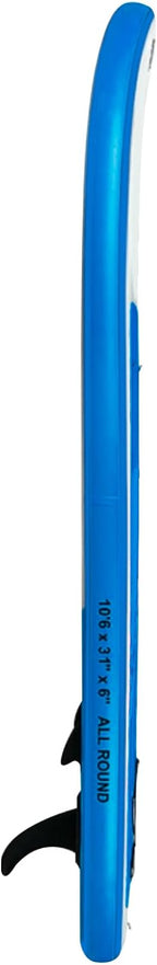 Abahub Inflatable SUP, Wide 10'6" x 31"/34" x 10'6" iSUP, Blue Standup Paddleboard with Adjustable SUP Kayak Paddle, for Yoga, Paddle Board, Kayaking, Surf, Canoe, Fishing