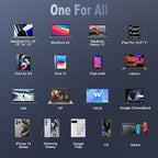 Car Carplay Cable for iPhone 17 16 15 Charger Cord,4 Pack 3FT USB A to USB C Cable for iPhone 17 Pro Max/16 Pro/15 Plus Charger,USB C Car Charger for Apple 17 Air/16 Pro Max/16e/15/iPad Pro