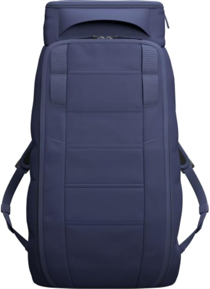 Db Journey The Hugger Backpack - Durable Travel Backpack with Laptop Compartment & Pockets for Work, Luggage Backpack with Roller Bag Hook Up System, 30L - Blue Hour