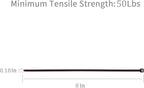 XINGO 1000 PCS Brown Zip Ties 8 Inch, 60 LBS Tensile Strength, Self-Locking Nylon Plastic Nylon Wire Ties for Indoor and Outdoor Use