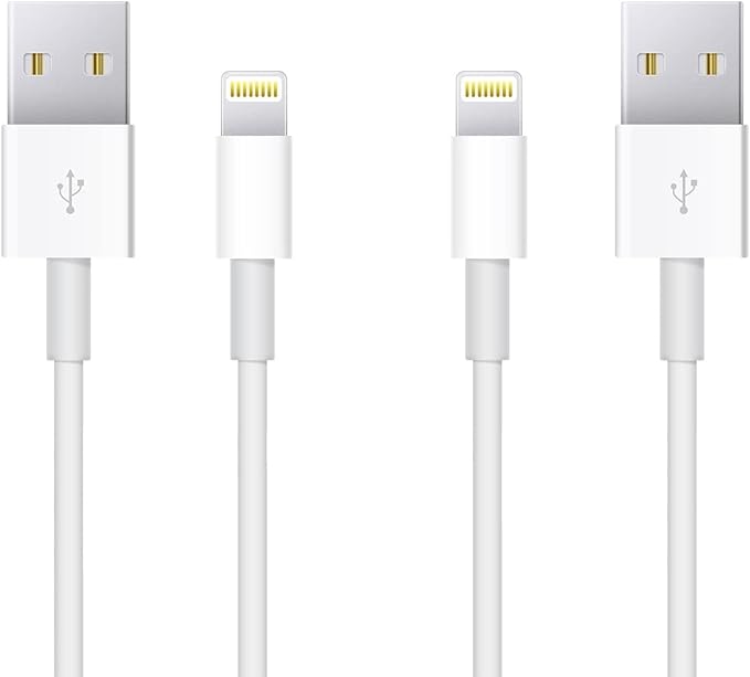 Uzento for iPhone Charger Cord,2 Pack Original USB to Lightning Cable Apple MFI Certified 1Ft, Fast iPhone Charging Cord for iPhone 11/11Pro/11Max/ X/XS/XR/XS Max/8/7/6/5S/SE