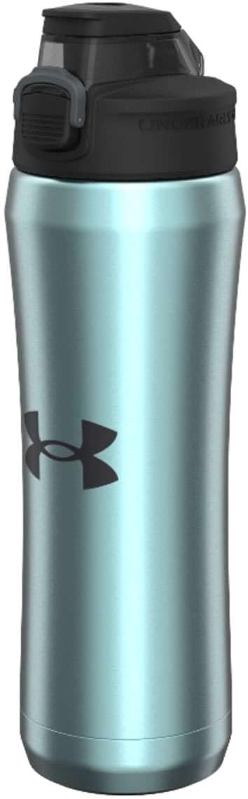 Under Armour 18oz Stainless Steel Water Bottle, Vacuum Insulated, Self Draining Protective Cap, Leak Proof, For Kids & Adults, All Sports, Gym
