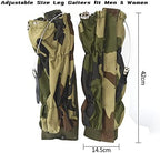 Adjustable Snake Gaiters Men Women Snake Boot Gators Bite Protection Guards Chaps Waterproof Leg Gaiter Hiking Hunting