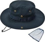 Sun Hats for Men Women Bucket Hat UPF 50+ Boonie Hat Foldable UV Protection Hiking Beach Fishing Summer Safari